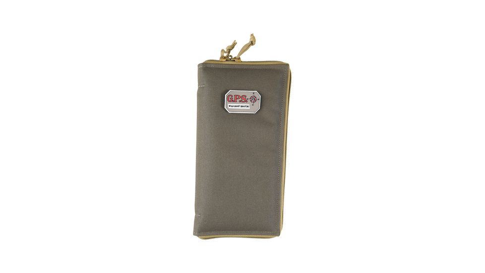 GPS Large Pistol Sleeve, Nylon, Rifle Green Khaki, GPS-1265PSRK