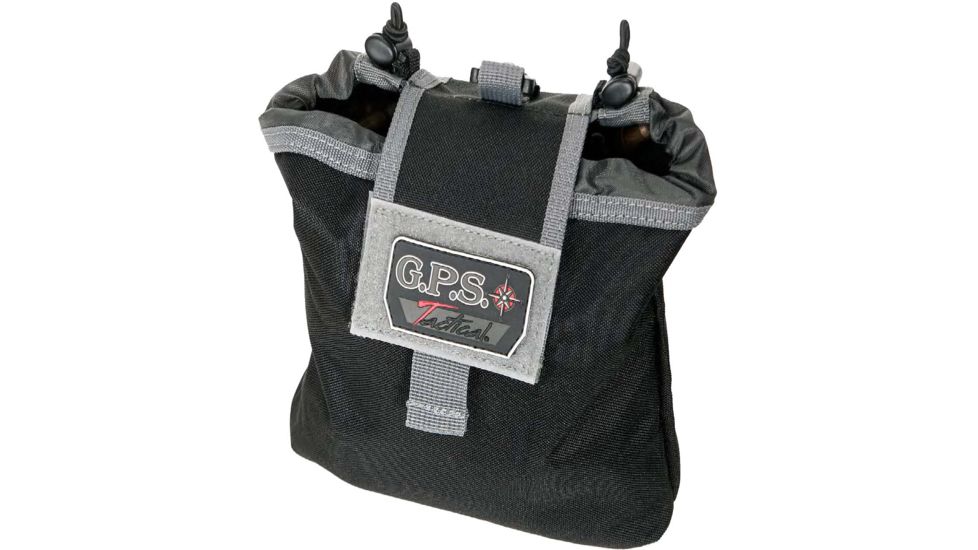 GPS Tactical Belt-Styled Brass Pouch, Black GPS-T88BC