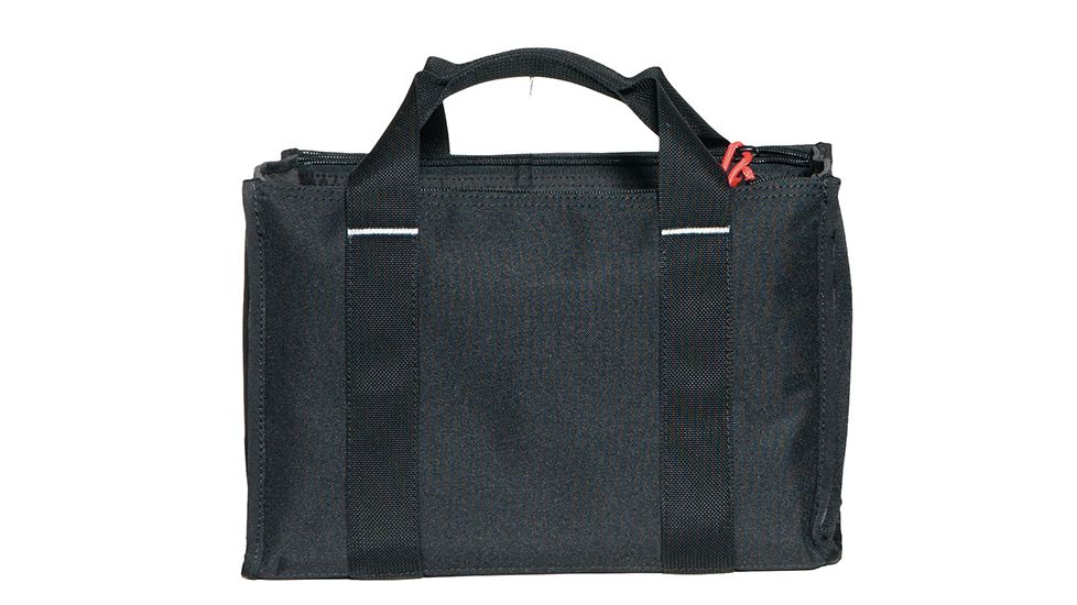 GPS Tactical Range Bag - w/Internal Foam Cradle, Holds 5 handguns, Black, GPS-T1714LRB