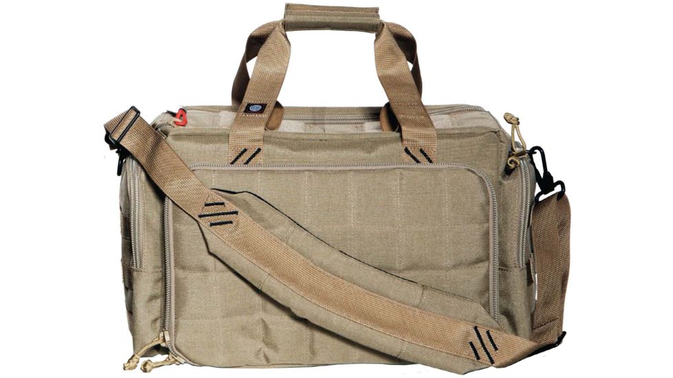 GPS Tactical Range Bag with Identification Insert, Tan GPS-T1813LRT