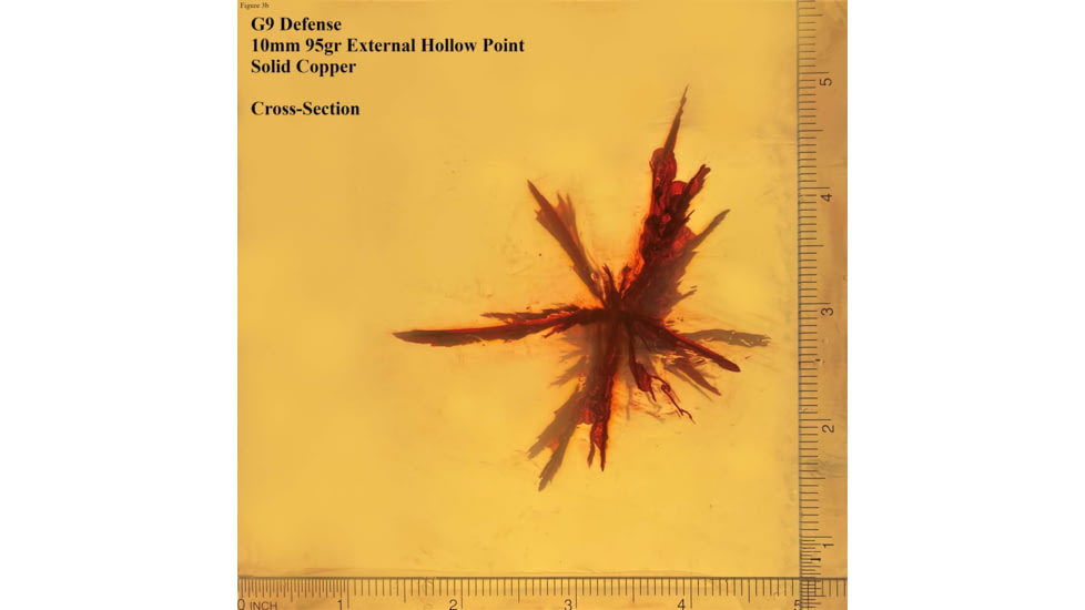 G9 Defense 10mm 95 Grain External Hollow Point Cooper Pistol Ammo, 20 Rounds, 40232258473