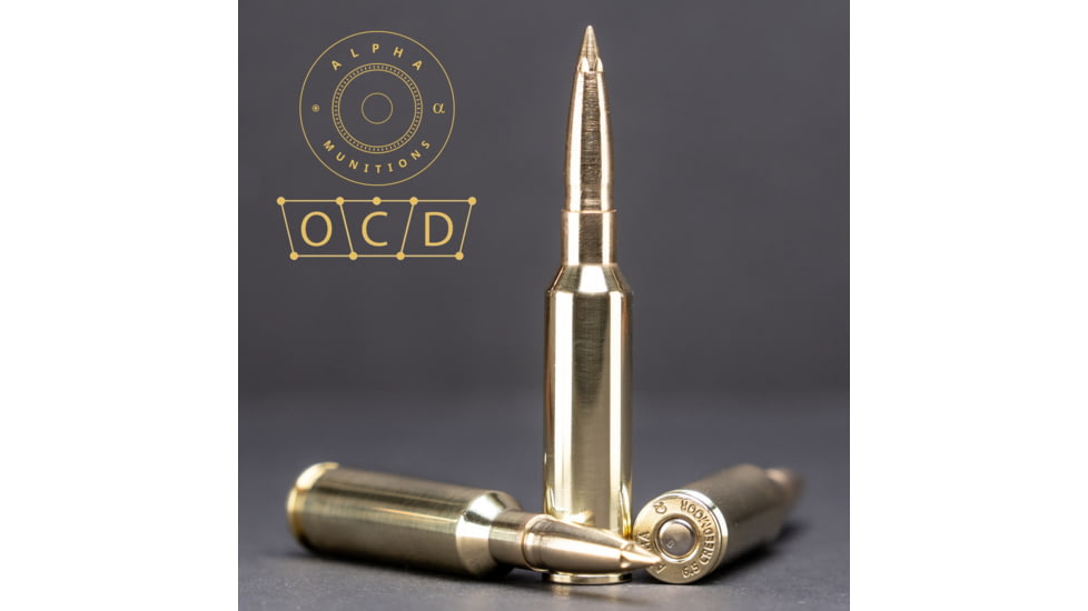 G9 Defense 6.5 Creedmoor 113 Grain Long Range Hunter Brass Cased Rifle Ammo, 20 Rounds, LRH-65CM-113A