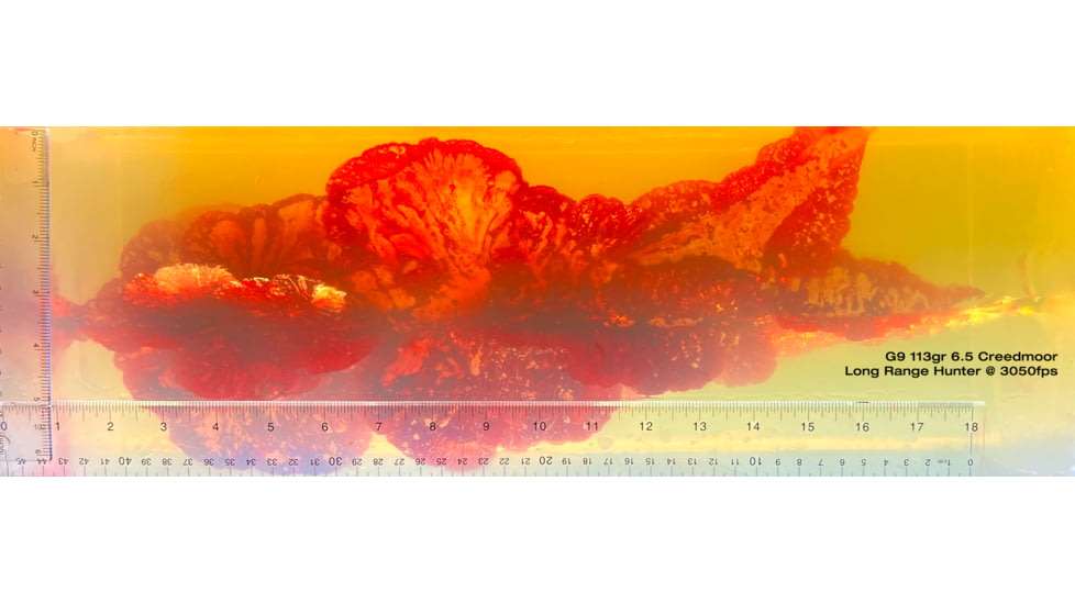 G9 Defense 6.5 Creedmoor 113 Grain Long Range Hunter Brass Cased Rifle Ammo, 20 Rounds, LRH-65CM-113A