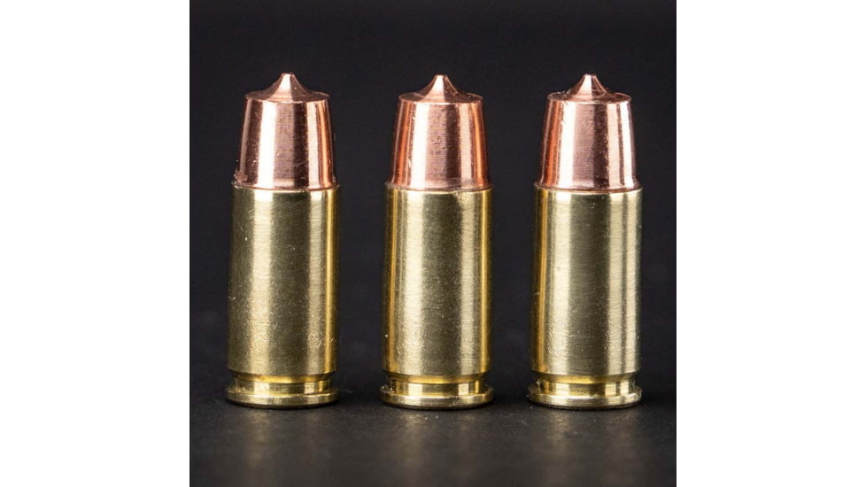 G9 Defense Woodsman 9mm+P 124 Grain External Hollow Point Cooper Pistol Ammo, 20 Rounds, 40232258480