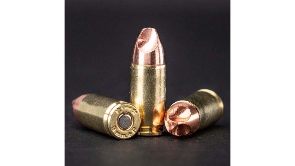 G9 Defense 9mm + P 80 Grain External Hollow Point Cooper Pistol Ammo, 20 Rounds, 40232509933