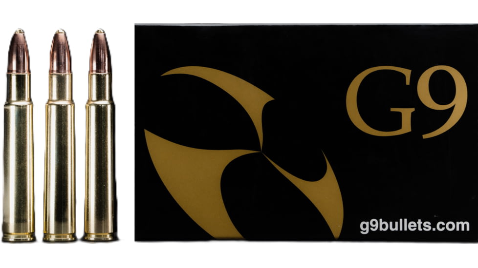 G9 Defense Safari .416 Rigby 400 Grain Shape Charge Solid Brass Cased Rifle Ammo, 20 Rounds, SC-416RIG-400A
