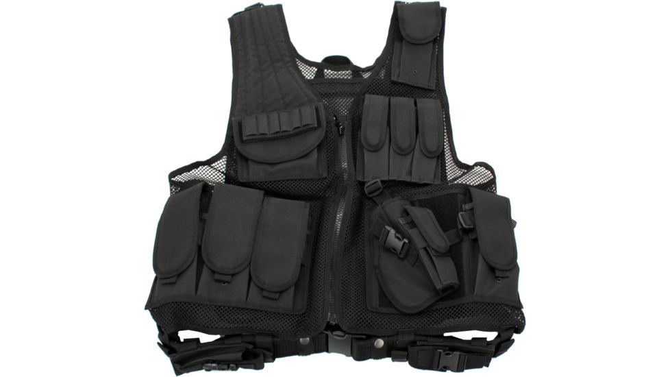 Galati Gear Black Deluxe Tactical Vest - Standard 105880