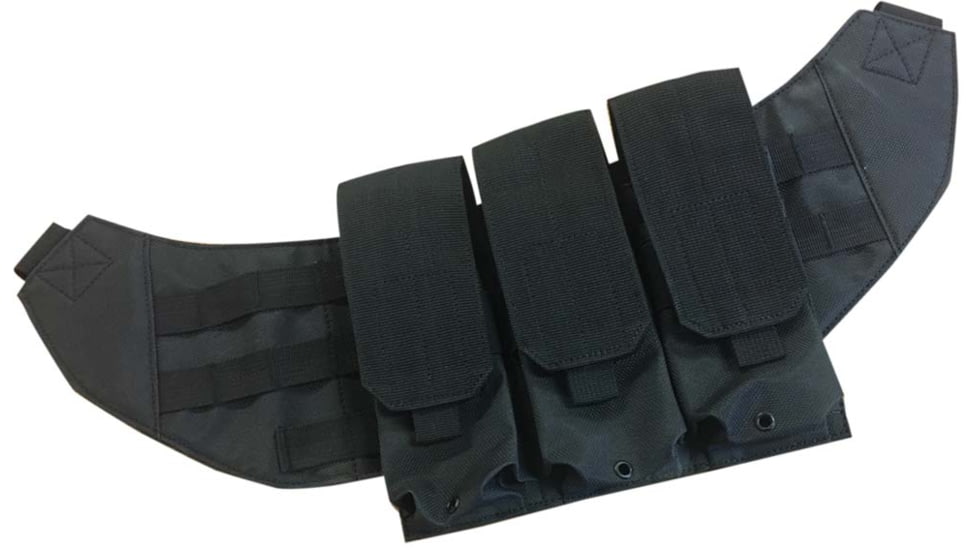Galati Gear Chest Rig with Magazine Pouch Complete Kit, Black, 22in, GLCHESTRIG