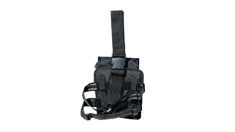 Galati Gear Drop-Leg Mag Pouch, Black, Holds 6 Mags, GLP603B