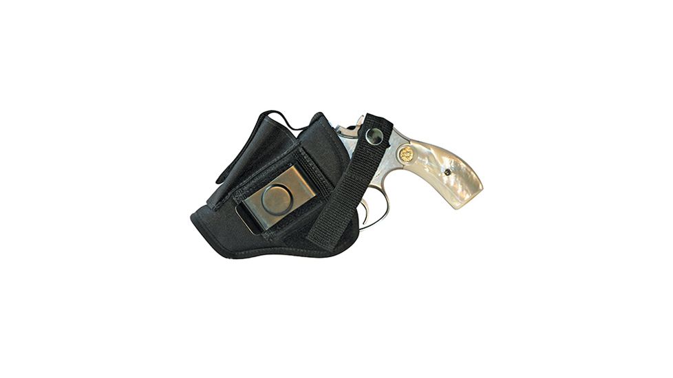 Galati Gear Extra Mag Holster - Medium Revolvers/S&amp;W K&amp;L Frames, Black, 3in, GLEM8