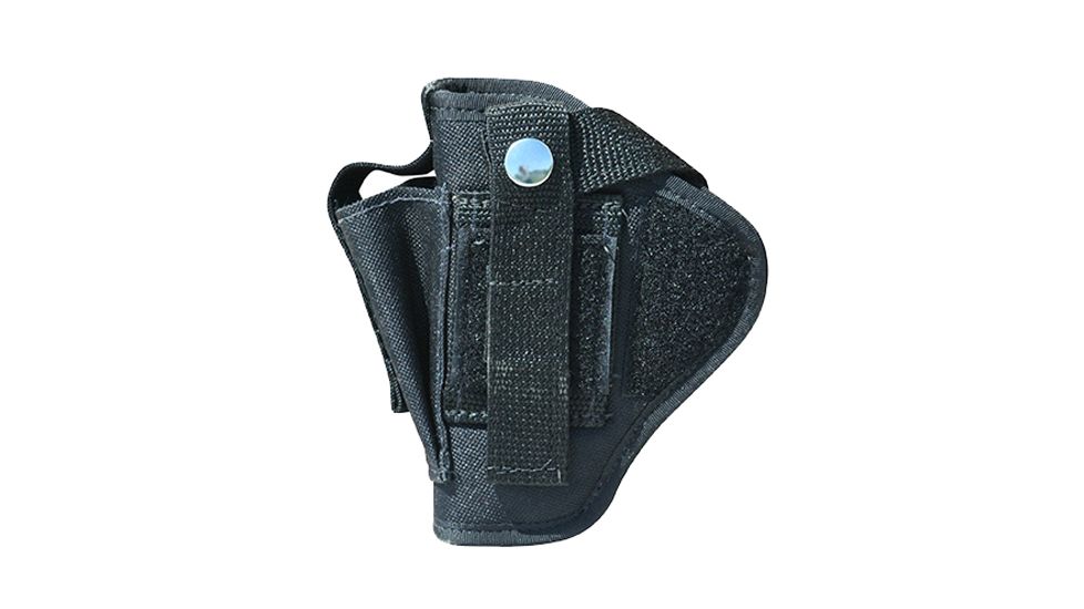Galati Gear Extra Mag Holster - Medium Revolvers/S&amp;W K&amp;L Frames, Black, 3in, GLEM8