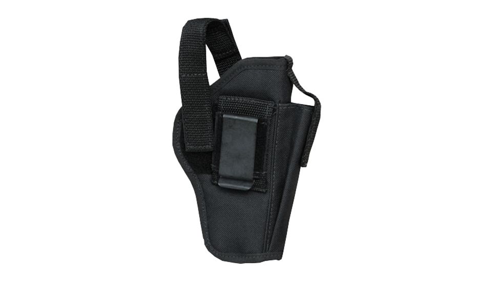 Galati Gear Extra Mag Holster - Medium Revolvers/S&amp;W K&amp;L Frames, Black, 4in, GLEM9