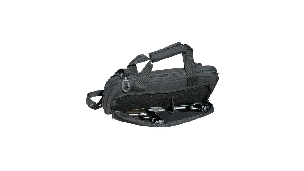 Galati Gear Pistol Pouch with External Magazine Holders, Black, GLPP15X9