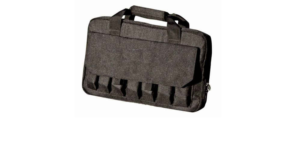 Galati Gear Pistol Pouch with External Magazine Holders, Black, GLPP15X9