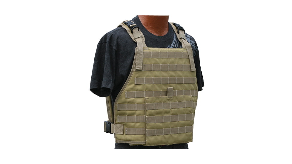 Galati Gear Plate Carrier Vest, Tan 105950