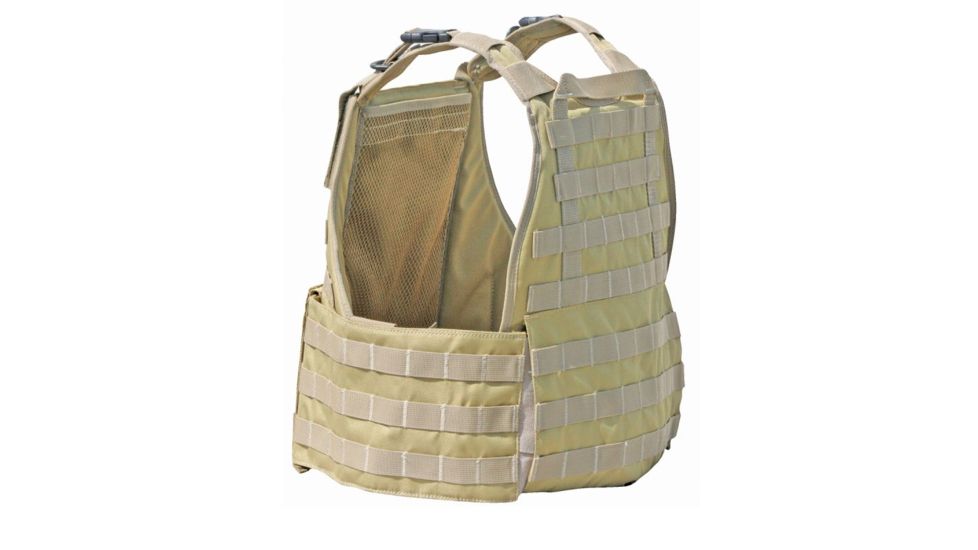 Galati Gear Plate Carrier Vest with CumberBund, Desert Tan, GLPC560T