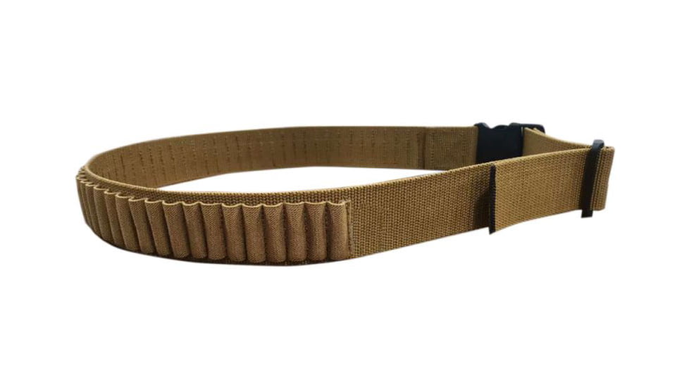 Galati Gear Rifle Cartridge Belt, Coyote Brown, GLRCBELTCB
