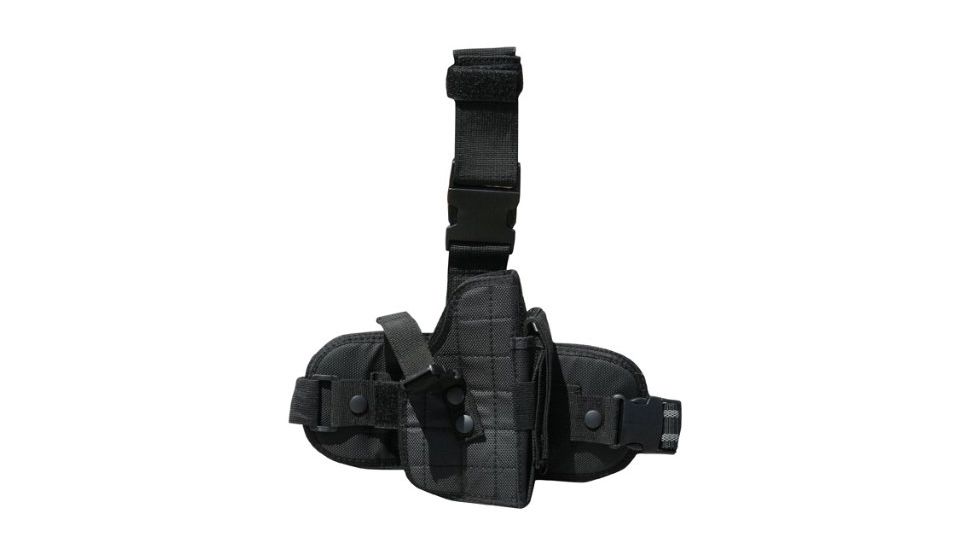 Galati Gear Special Ops Leg Holster, Black, Right Hand, GLH178B