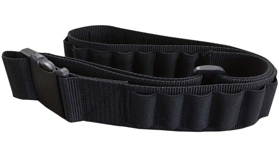 Galati Gear Universal Shotgun Belt w/25 Loops, Black, 30in-54in, GLSGBELT