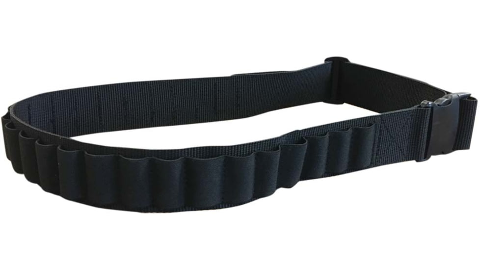Galati Gear Universal Shotgun Belt w/25 Loops, Black, 30in-54in, GLSGBELT