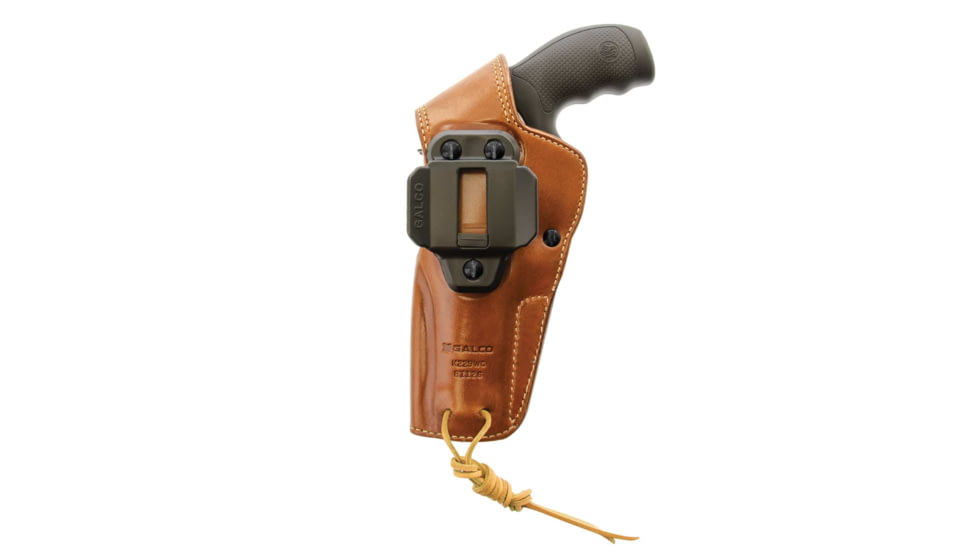 Galco Big Iron Belt Holster, Colt Python 5in, Smith & Wesson L Frame M686 Plus 5in, Right Hand, Tan, BI366