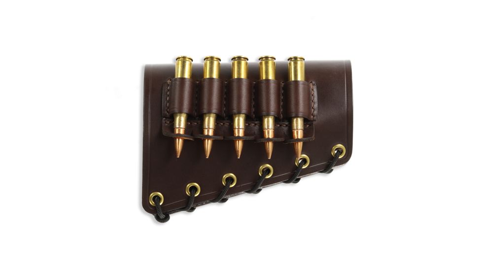 Galco Butt Cuff, Left, Dark Havana, .308 Rifle BC-51-DH