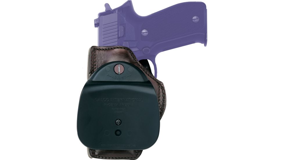 Galco Concealed Carry Paddle Holsters Back
