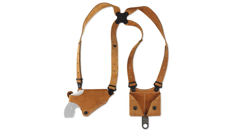 Galco Classic Lite Shoulder Holster System,Natural,Springfield XD-S 3.3/4in or Glock 43,Right Hand CL662