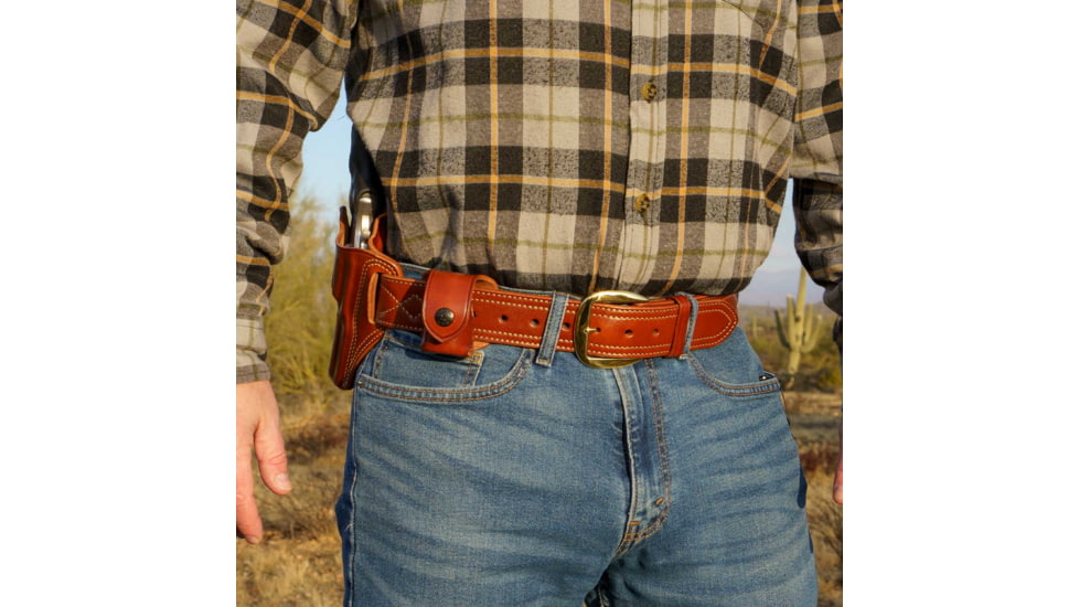 Galco Cobra Speedloader Carrier, Ruger Redhawk 4in, Ruger Redhawk 4.2in, Ruger Redhawk 5 1/2In, Ambidextrous Hand, Tan, CSL-N