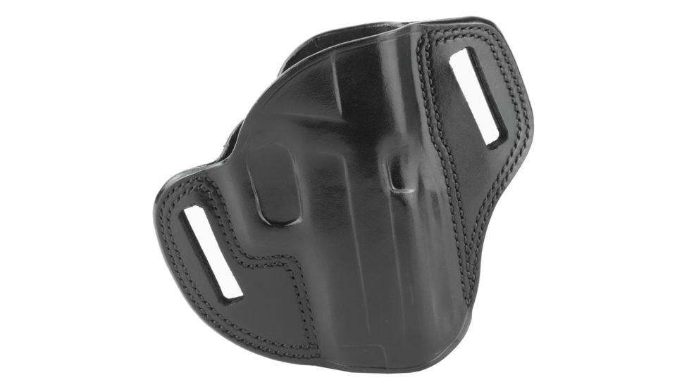 Galco Combat Master Leather Belt Holster, Sig Sauer P365, STD &amp; SAS, Concealment, Right Hand, Black, CM838B