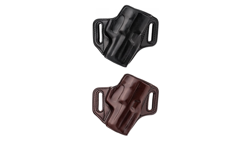 Galco Concealable Belt Holster for H&amp;K P2000SK Compact, Leather, Black, Havana