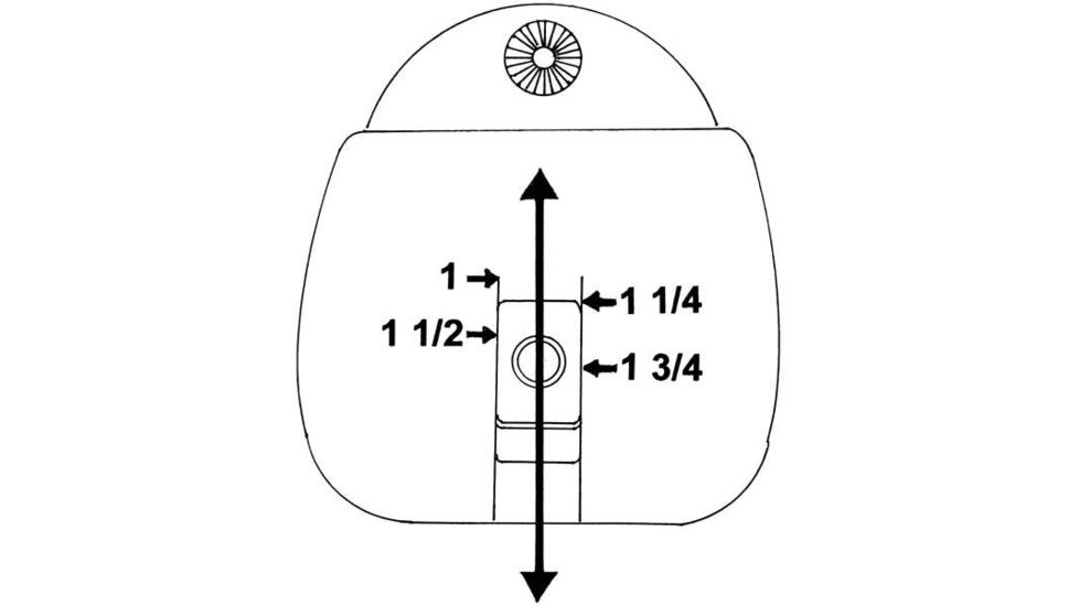 Galco Concealed Carry Paddle Holster Left Hand - Black CCP287B