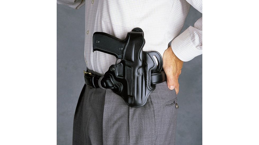 Galco Cop 3 Slot Holster Left Hand - Black CTS287B