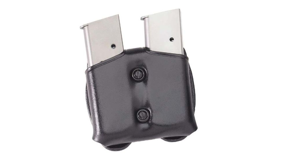 Galco Cop Double Mag Case - Ambidextrous - Black CDM26B