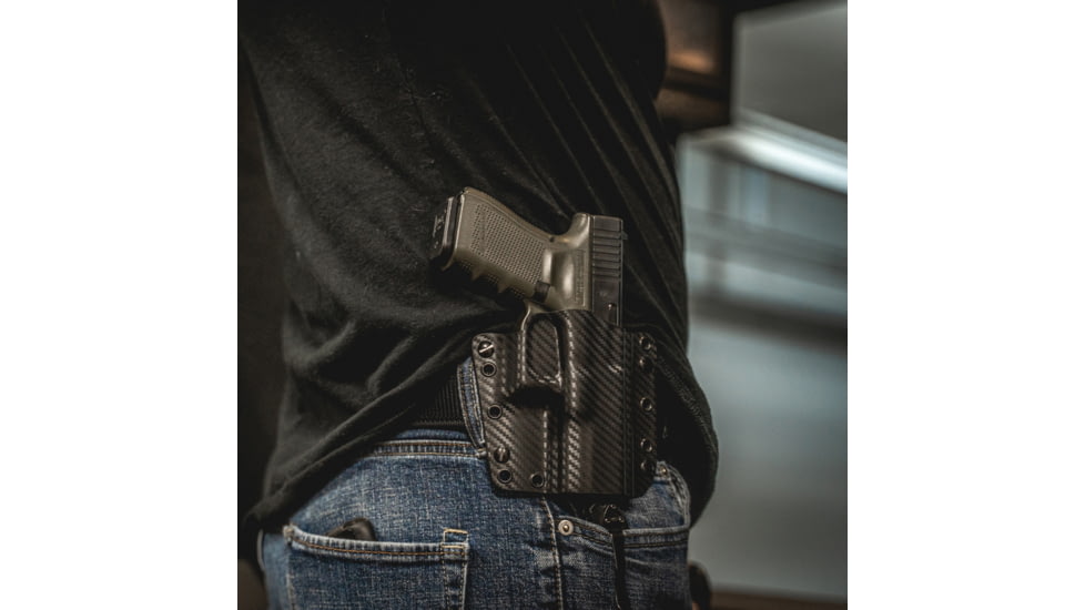 Galco Corvus Belt/IWB Kydex Holster, Beretta APX, Right, Black, CVS822RCF