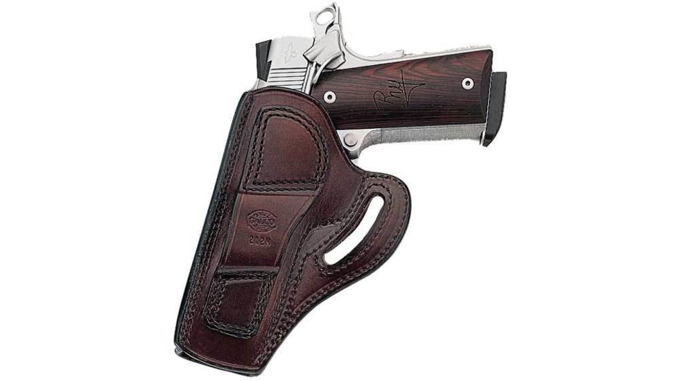 Galco Cover Six Cross Draw Belt Holster, Left Hand, Havana