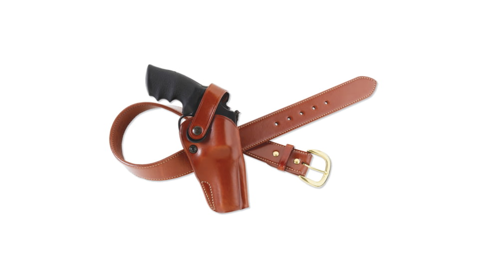 Galco Dao Strongside/Crossdraw Belt Holster, Colt Anaconda 4 1/4in, Right Hand, Tan, DAO368