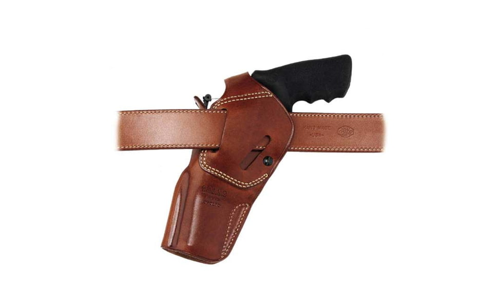 Galco Dao Strongside/Crossdraw Belt Holster, Colt Anaconda 4 1/4in, Right Hand, Tan, DAO368