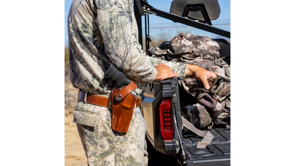 Galco DAO Strongside/Crossdraw Belt Holster, Kimber K6S 4in, Right, Plain, Tan, DAO310