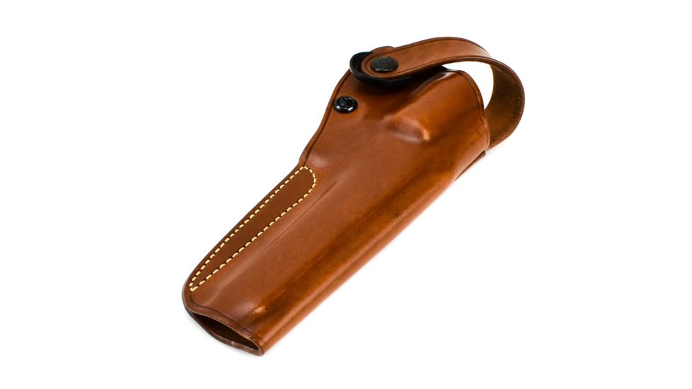 Galco DAO Strongside/Crossdraw Belt Holster, S&amp;W/Colt/Ruger 6in Revolver, Right Hand, Plain, Tan, DAO106