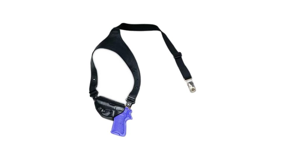 Galco Executive Shoulder Holster Left Hand Black Fits Glock 26 Ex287