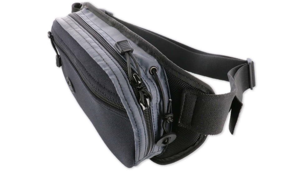 Galco Fastrax Pac Compact Waistpack for Beretta APX Compact, Ambidextrous, Gray/Black, FTPRGBC