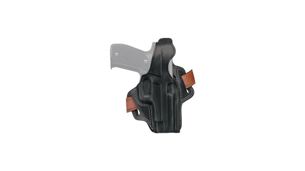 Galco Fletch High Ride Belt Holster Left Hand - Black FL429B