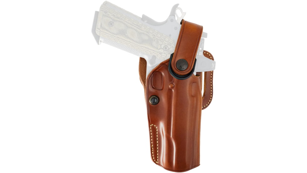 Galco APO Strongside/Crossdraw Premium Steerhide OWB Belt Holster, G 20, G 20 w/Red Dot, G 20 wo/Red Dot, G 21, G 21 SF Standard G Rail, G 21 w/Red Dot, G 21 wo/Red Dot, Right Hand, Tan, APO228R