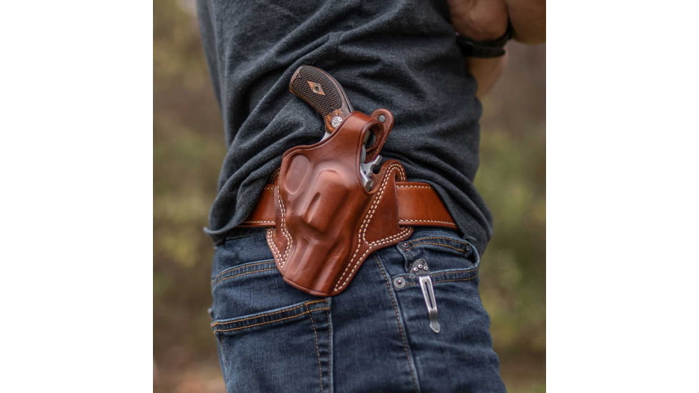 Galco Fletch High Ride Premium Steerhide OWB Belt Holster