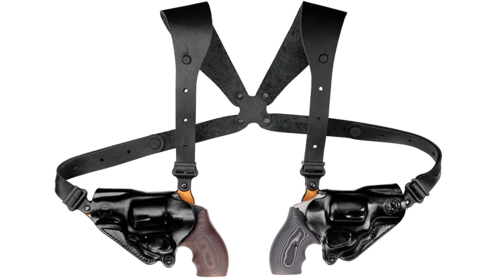 Galco Masterbilt Dual Defense Rig Premium Steerhide Shoulder Holster