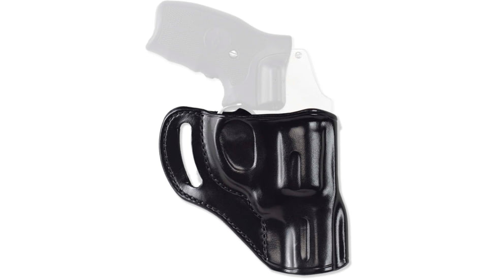 Galco Hornet Belt Leather Holster,SW J Fr 2in, Black, Right Hand HT158B