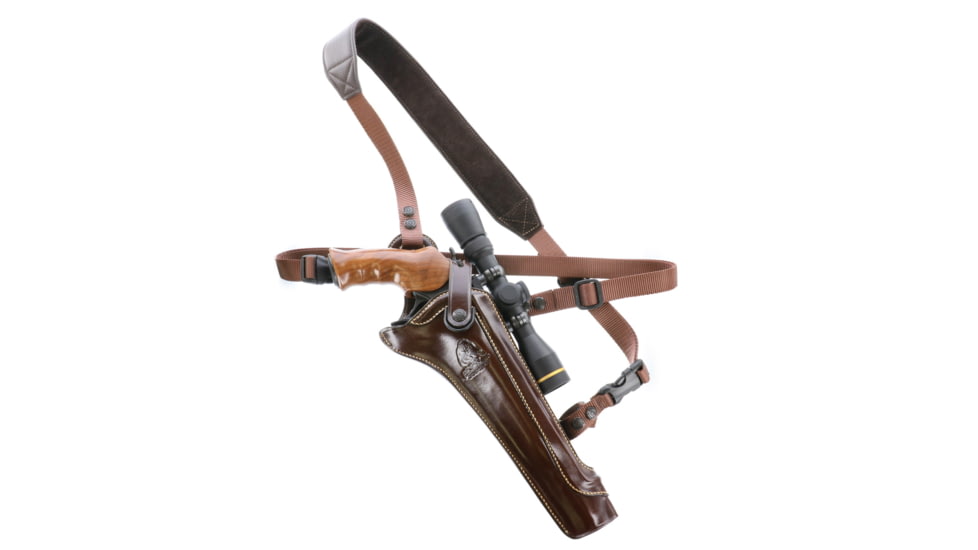 Galco Kodiak Hunter Chest Holster, Taurus Raging Hunter 8 3/8in W/Scope, Right Hand, Havana, KH358RH