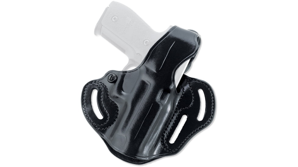 Galco Leather Holster - Ruger SR9 Cop 3 Slot - Right Hand, Black - CTS484B