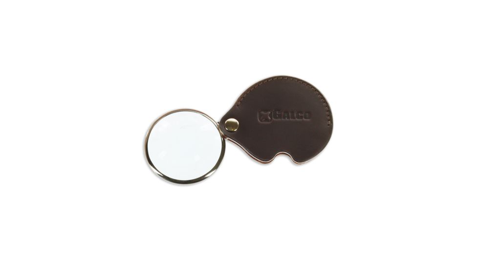 Galco Magnifying Glass, Loupe With Case Dark Havana SL815DH